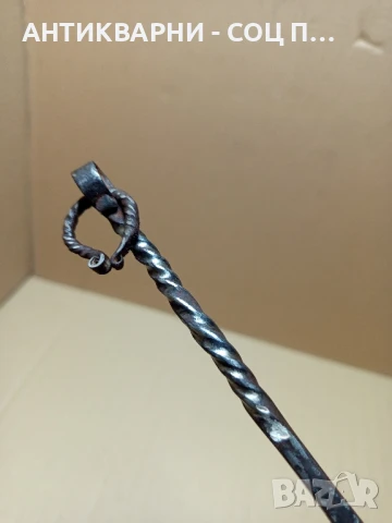Стара Ръчно Кована Огрипка., снимка 6 - Антикварни и старинни предмети - 51044791