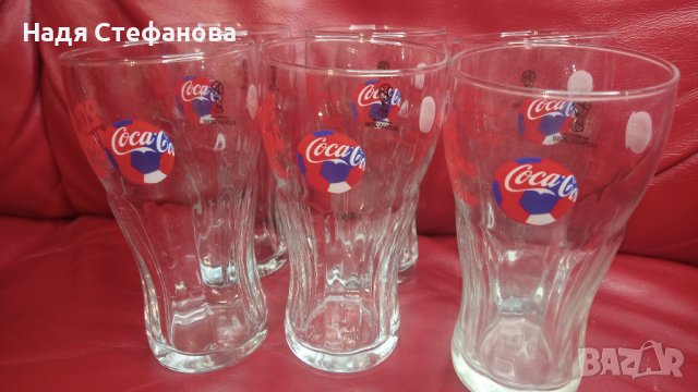 Чаши Кока Кола, световното 2018 в Русия 6 бр еднакви, снимка 1