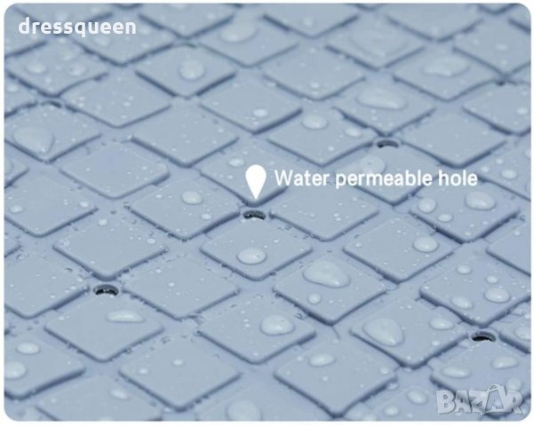 Гумирана постелка за баня с вендузи, снимка 3 - Други стоки за дома - 30527869