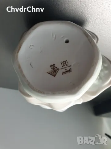 NAO Lladro статуетка 21см/НАО ЛАДРО испанска порцеланова фигура на момиче с агне, снимка 6 - Колекции - 47426579