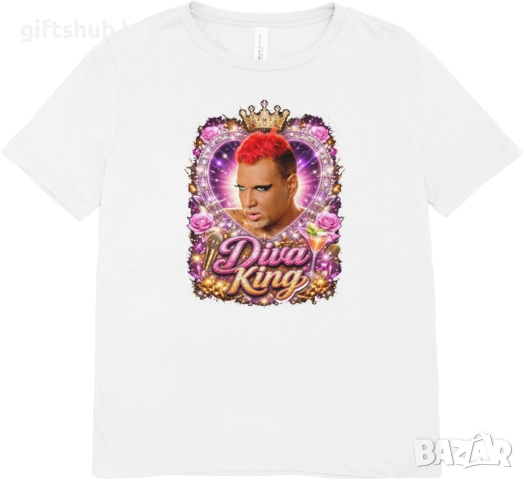 Уникална тениска с принт - Азис