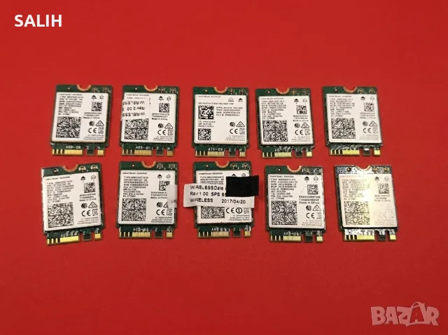 Intel 8265NGW WiFi 5Ghz AC Мрежова Карта За Лаптоп Dual Band M.2 Bluetooth 4.2 Безжичен Интернет