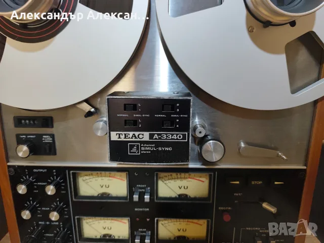 Teac A-3340 с адаптери и ролко, снимка 8 - Декове - 56523412