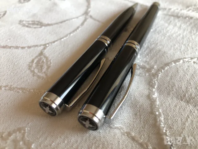 Луксозен комплект химикалка и ролер Swiss Peak, серия Executive в стилен кожен калъф, подарък за мъж, снимка 11 - Ученически пособия, канцеларски материали - 48345137