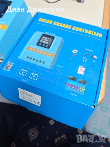 MPPT Соларен контролер 100А Solar charge controller 100A кемпер, каравана, лодка зарядно, снимка 4 - Друга електроника - 53966680