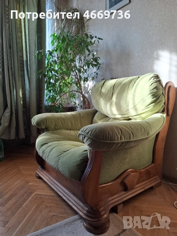 Разтегателен диван от масивно дърво, снимка 5 - Дивани и мека мебел - 52734897