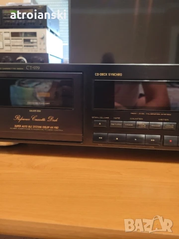 Pioneer CT-979 триглав касетен дек, снимка 10 - Декове - 51080595
