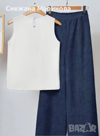 Комплект панталон блуза, снимка 2 - Комплекти - 53892804