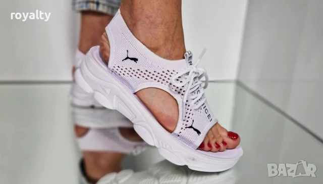 Puma бели дамски сандали 