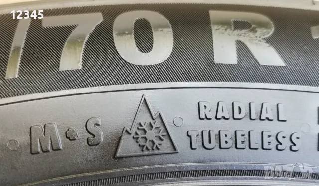 165/70R14 semperit dot22 -№727, снимка 6 - Гуми и джанти - 47542583