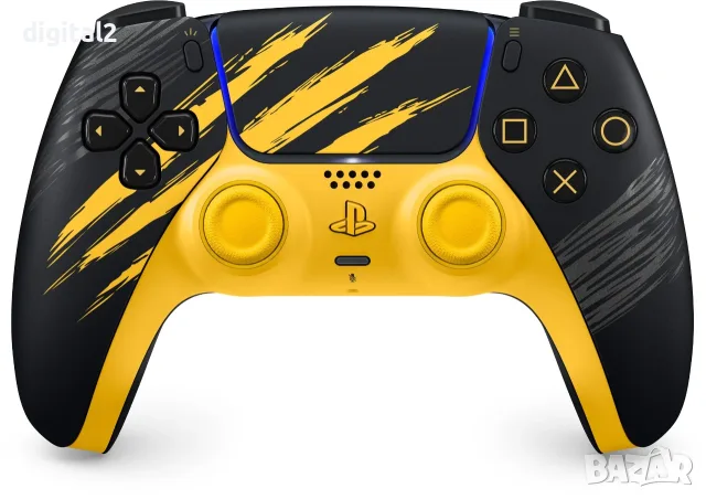 Безжичен контролер DualSense - Marvel’s Wolverine Battle Yellow Limited Edition