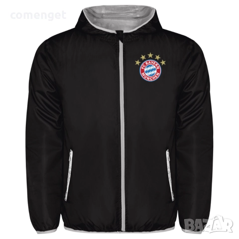 Мъжко яке / ветровка BAYERN MUNCHEN / БАЙЕРН МЮНХЕН с три джоба - влагоустойчиво., снимка 3 - Якета - 34306518