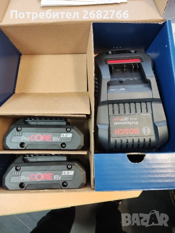 батерия bosch procore 4ah, снимка 4 - Други инструменти - 52936846