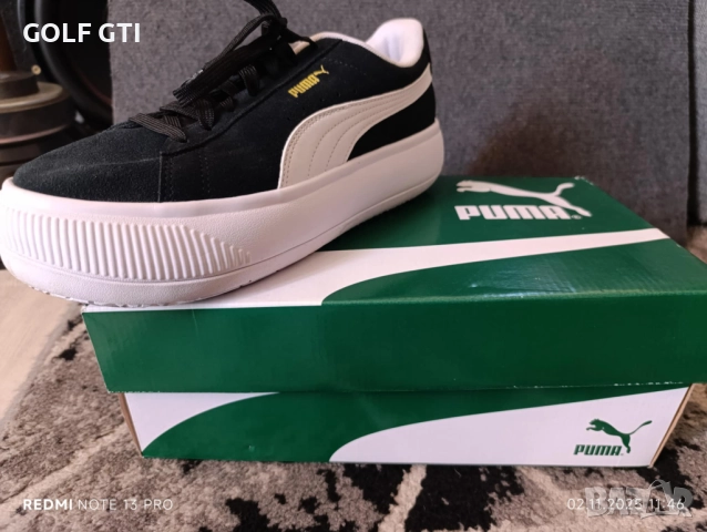 Дамски маратонки PUMA 38 номер, снимка 2 - Маратонки - 52262426