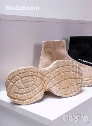 BALENCIAGA • Стилни дамски обувки тип чорап • Два цвята , снимка 5 - Маратонки - 48008269