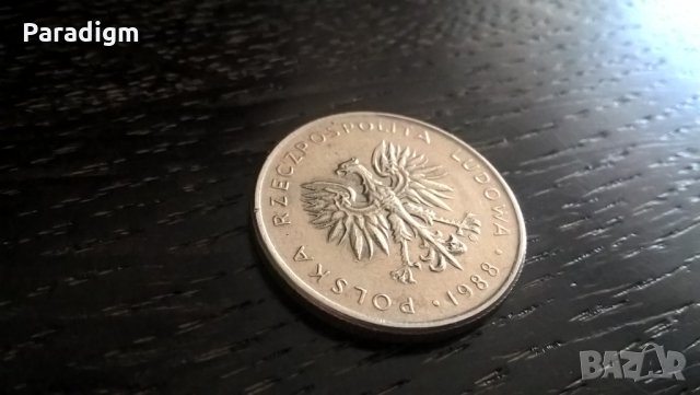 Монета - Полша - 10 злоти | 1988г., снимка 2 - Нумизматика и бонистика - 31720808