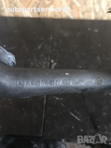 Маркуч тръба 2.2 CDI за Mercedes W639 Vito (2003-2009) A6460160329, снимка 3 - Части - 54042975