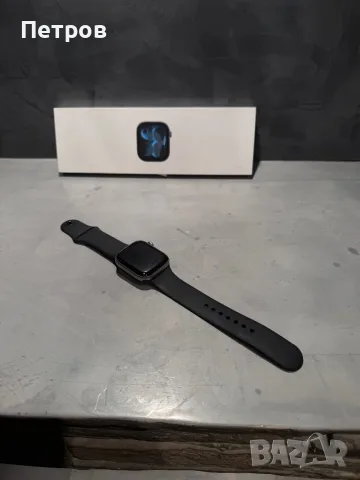 100% батерия! КАТО ЧИСТО НОВ Apple Watch 11 42 mm GPS Space Gray