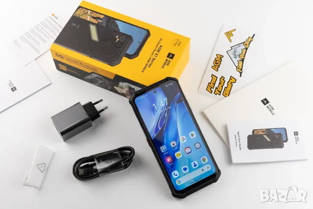 AGM X7 Pro - 6.72", 6GB+6GB/256GB, 10000mAh, 64 MP SONY, термална камера, мощен високоговорител