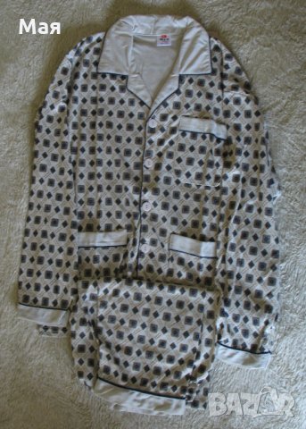 Нови Мъжки пижами, 100% памук, снимка 4 - Други - 22371189