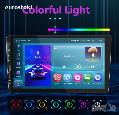 HODOZZY мултимедия за Peugeot 408/308/308 SW 2008-2015, 2+64GB, Android 13, Carplay/Android Auto, снимка 9 - Аксесоари и консумативи - 50980360