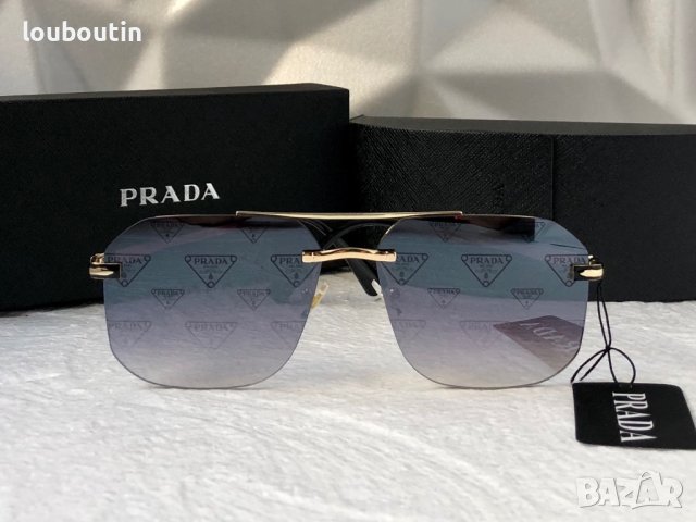 Prada 2023 мъжки слънчеви очила, снимка 4 - Слънчеви и диоптрични очила - 42764569