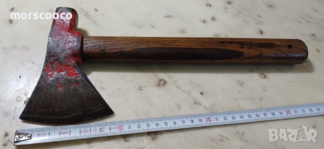 Стара пожарникарска брадва топор , снимка 2 - Антикварни и старинни предмети - 52645780
