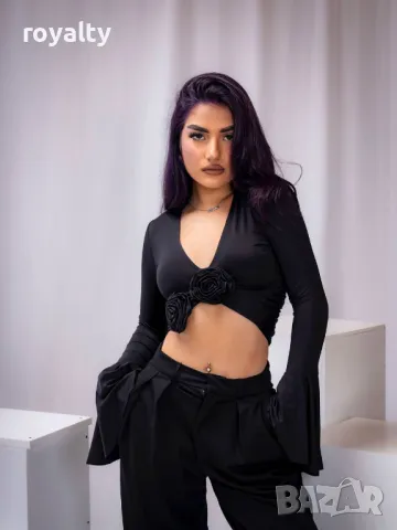 Стилен дамски панталон , снимка 2 - Панталони - 50376707