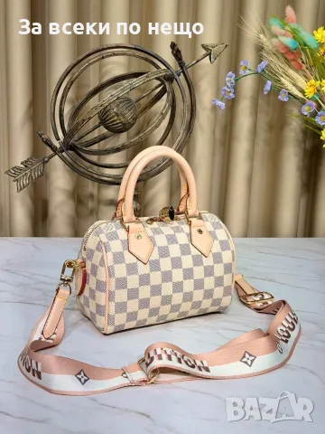 Louis Vuitton Дамска Чанта С Къса И Дълга Дръжка Луис Витон - Различни Цветове Код E15, снимка 15 - Чанти - 55790175