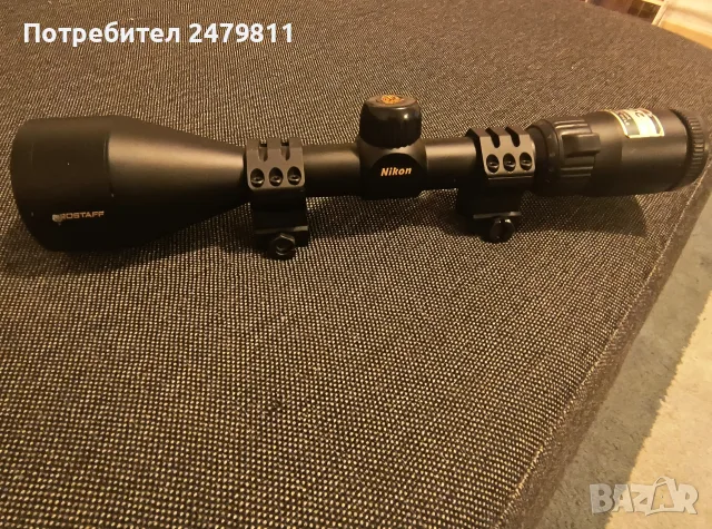 Оптика Nikon Prostaff 3-9*50, снимка 4 - Оборудване и аксесоари за оръжия - 56243638