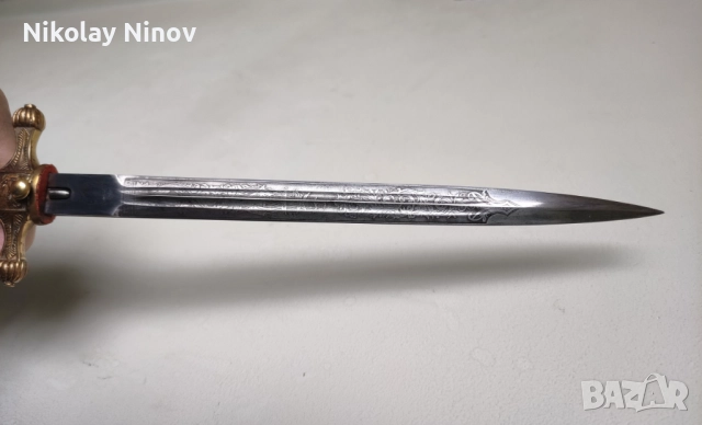 Немски офицерски кинжал  Kriegsmarine от WW2, снимка 15 - Антикварни и старинни предмети - 52433061