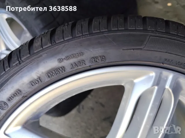 Аалуминиеви оригинални джанти за Ауди 19- 5х112 с зимни гуми 255 40 19, снимка 8 - Гуми и джанти - 49845098