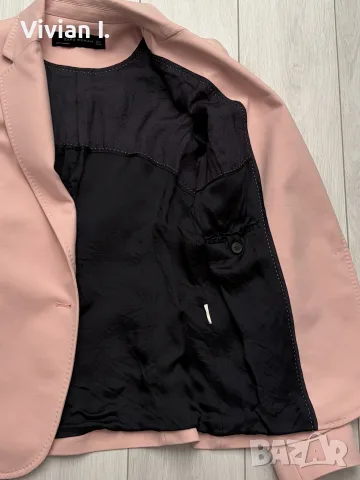 Розово сако Zara, снимка 2 - Сака - 55943024