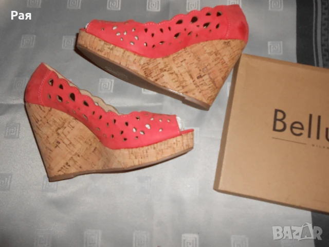 Дамски сандали на платформа Bellucci Milano, снимка 10 - Сандали - 50751944