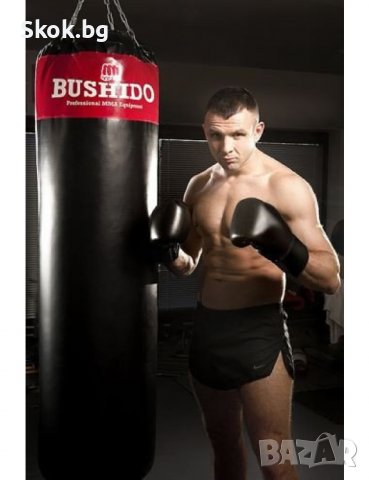 Боксова круша DBX Bushido 180x40 cm - 60 kg, снимка 4 - Бокс - 37967287