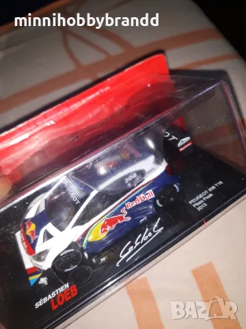Peugeot Citroen Hyundai 1:43 Sebastien Loeb , снимка 8 - Колекции - 55831024