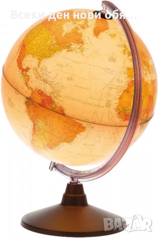 Голям географски глобус - LED Лампа, снимка 8 - Настолни лампи - 31958587