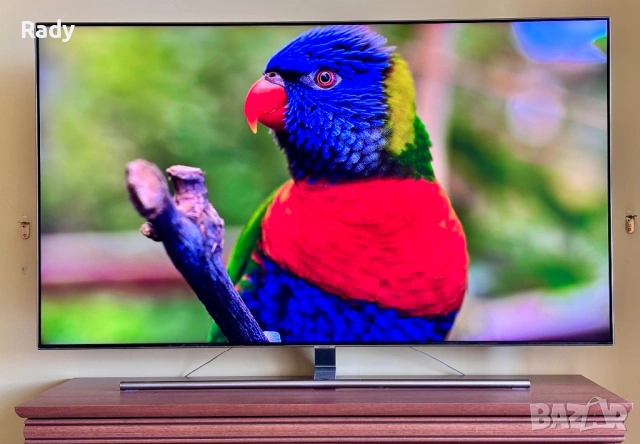 Телевизор SAMSUNG, 55”, QLED, Ultra 4K HD (3840 x 2160), снимка 5 - Телевизори - 53890377