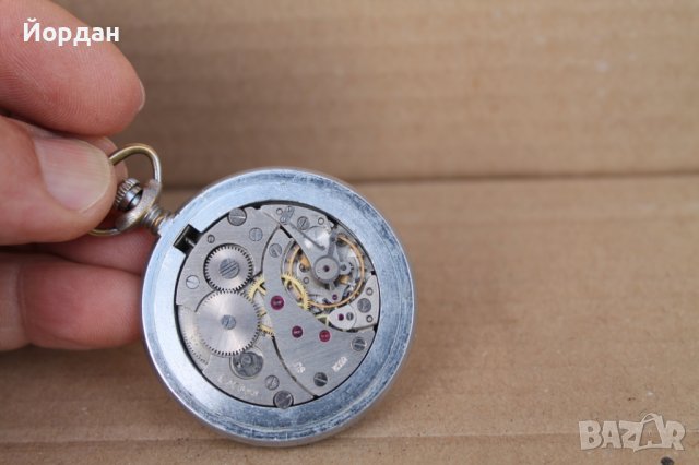 СССР джобен часовник ''Молния'', снимка 10 - Антикварни и старинни предмети - 44479575