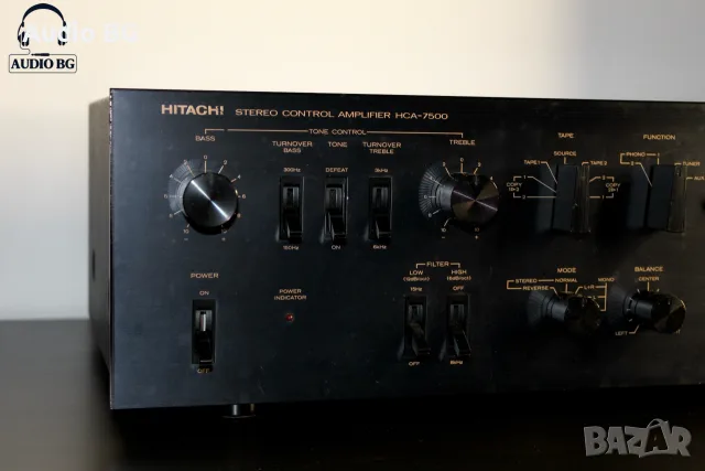 Hitachi HCA-7500 , снимка 5 - Ресийвъри, усилватели, смесителни пултове - 53737886