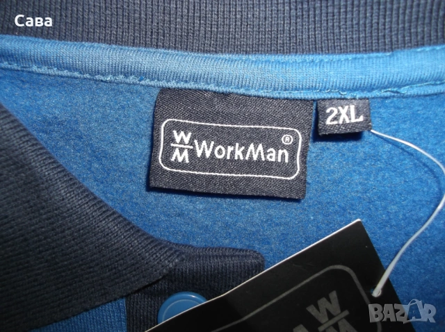 Ватирани блузи WORKMAN  мъжки,2-3ХЛ, снимка 2 - Блузи - 54314152
