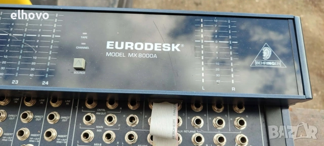 Смесителен пулт Behringer Eurodesk MX8000A, снимка 3 - Ресийвъри, усилватели, смесителни пултове - 53021159