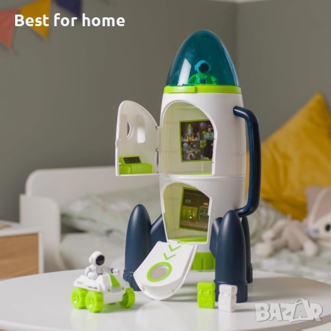 Комплект космическа ракета Science Kidz - Космически играчки за деца на възраст 3, 4, 5 години , снимка 5 - Други - 54070468