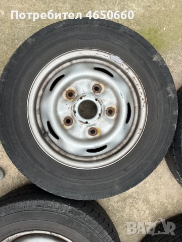 15 цолови  джанти с гуми за Форд Транзит, снимка 4 - Гуми и джанти - 52628366