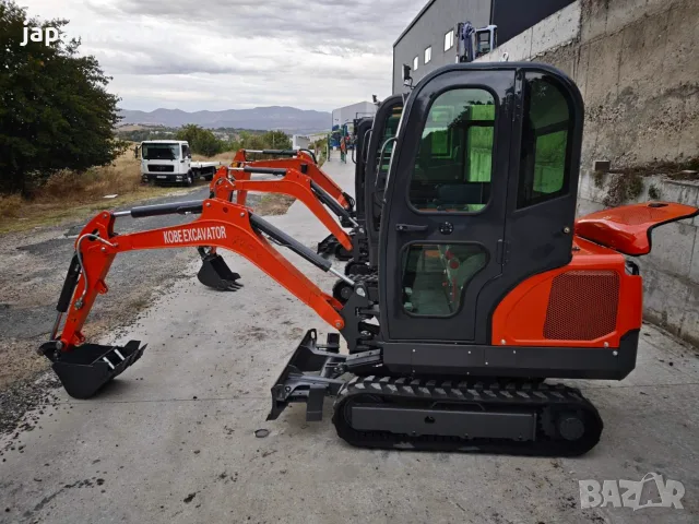 Багер Yanmar ЧИСТО НОВ Yanmar мотор 2.5 тона, снимка 5 - Индустриална техника - 56171103