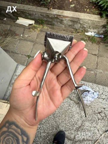 Стара Ръчна Машинка за Подстригване