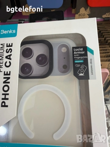 Benks луксозни премиум гърбове за iPhone 17 Pro , iPhone 17 Pro max , снимка 7 - Калъфи, кейсове - 53103240