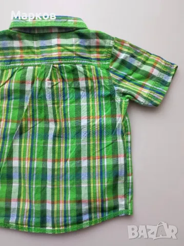 NAME IT - 9-12м - 80см - Детска Риза Къс Ръкав, снимка 5 - Други - 49110087