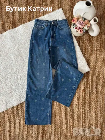 Дънки с панделки , снимка 1