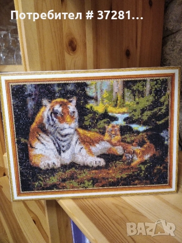 Диамантени гоблени готови изработени размер 30/40см с рамка цена 29лв за брой., снимка 5 - Картини - 51722144